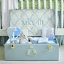 T.B.B.C. x Petite Keep Keepsake Trunk - Buckhead Blue Belle Meade Bow