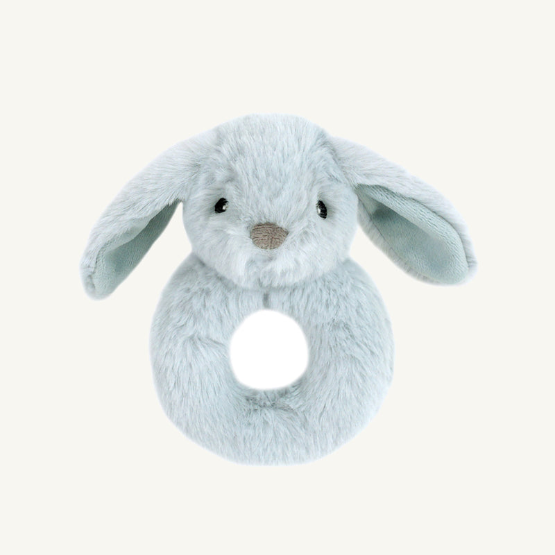 Asher Bunny Blue Rattle Ring - Mon Ami