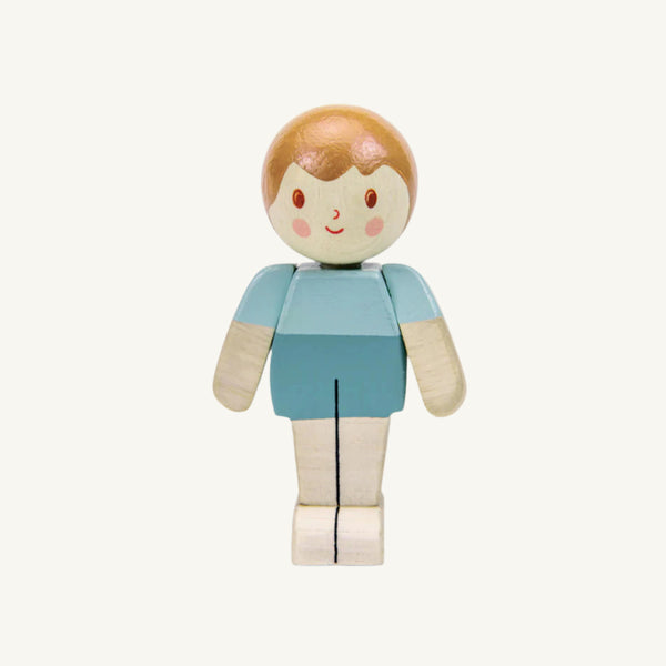 Boy Wooden Doll - Tender Leaf