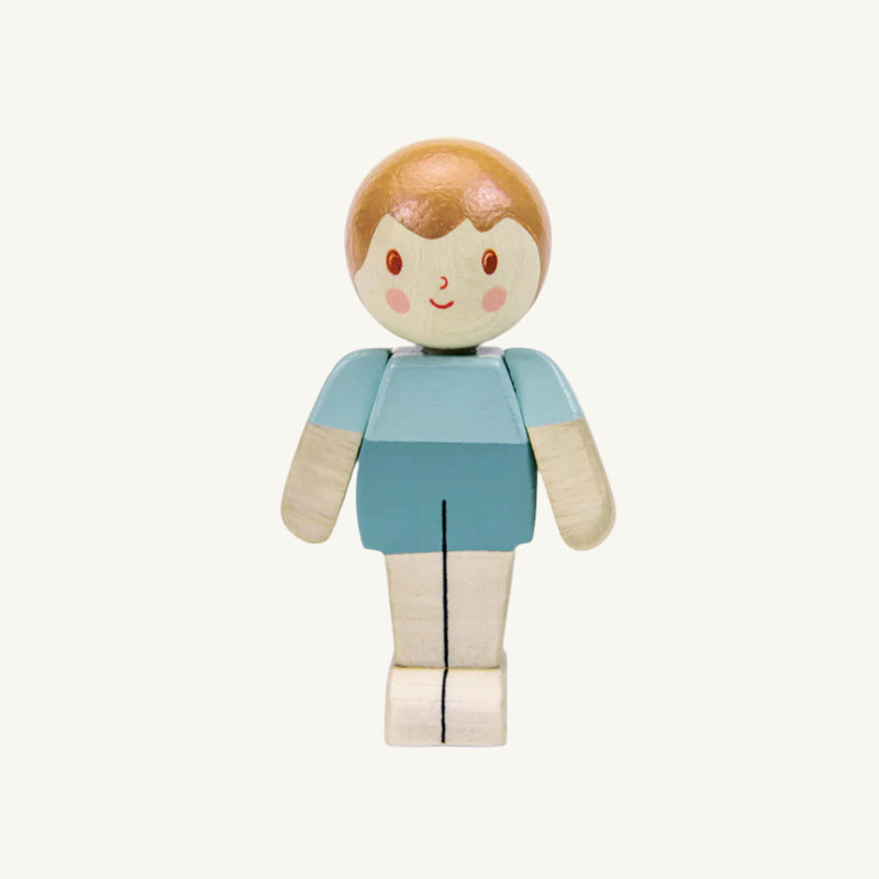 Boy Wooden Doll - Tender Leaf