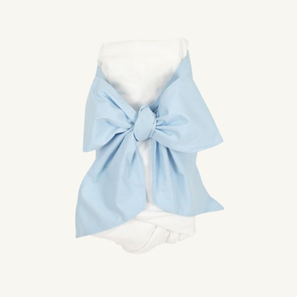 Bow Swaddle ® - Buckhead Blue