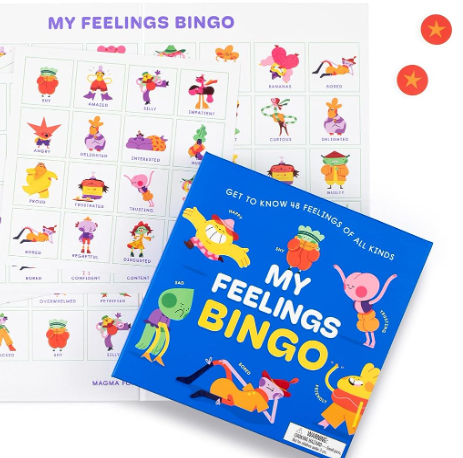 My Feelings Bingo - Hachette Games