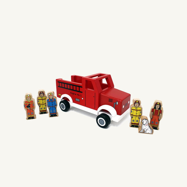 Magnetic Firetruck - Jack Rabbit Creations