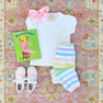 Penny's Play Shirt & Onesie - Worth Avenue White