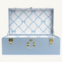 T.B.B.C. x Petite Keep Keepsake Trunk - Buckhead Blue Belle Meade Bow