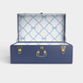 T.B.B.C. x Petite Keep Keepsake Trunk - Buckhead Blue Belle Meade Bow