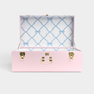 T.B.B.C. x Petite Keep Keepsake Trunk - Buckhead Blue Belle Meade Bow