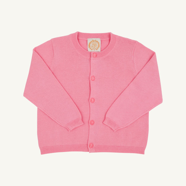 Cambridge Cardigan - Hamptons Hot Pink with Pearlized Buttons