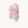 Bow Swaddle ® - Pink Greenbrier Gingham