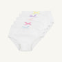 Pippy's Underpinnings Set - Worth Avenue White with Multicolor Bows