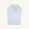 Prim & Proper Polo & Onesie - Buckhead Blue Stripe with Seaside Sunny Yellow Stork