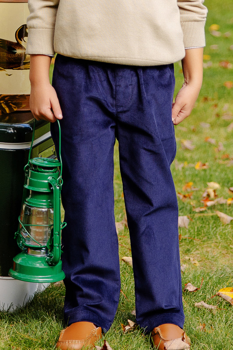 Sheffield Pants (Corduroy) - Nantucket Navy