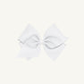 Wee Ones Hair Bow - Worth Avenue White