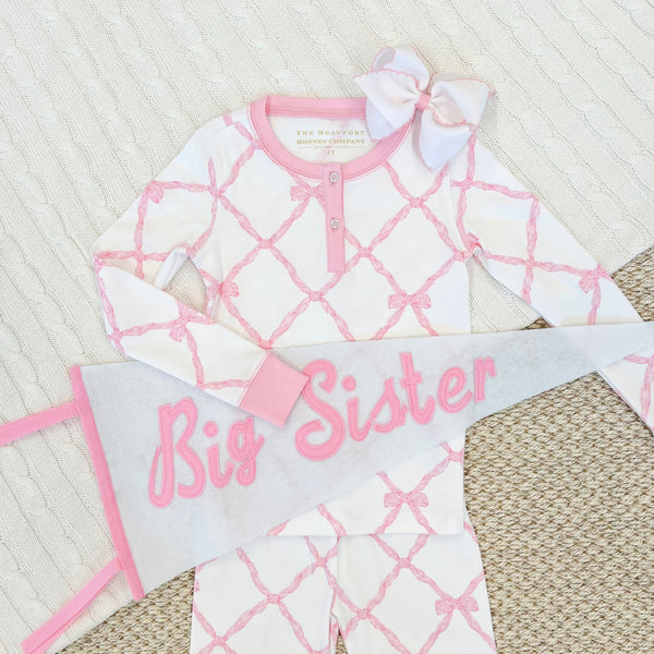 Sara Jane's Sweet Dream Set - Belle Meade Bow with Pier Party Pink