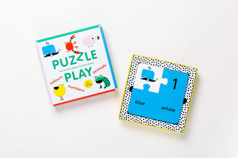 Puzzle Play: Five Chunky Jigsaws to Learn & Play