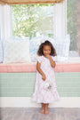 Marnie Morning Gown - Belle Meade Bow with White Eyelet