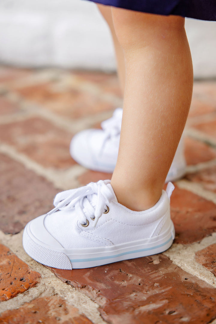 TBBC Boys Prep Step Sneakers White Size 6