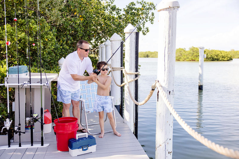 Toddy Trunks (Men) - Yachts of Knots with Worth Avenue White