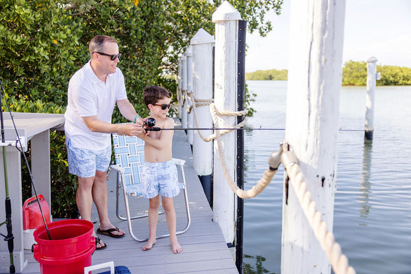 Toddy Trunks (Men) - Yachts of Knots with Worth Avenue White