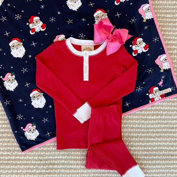 Sutton's Sweet Dream Set (Unisex) - Rudolph Red with Worth Avenue White