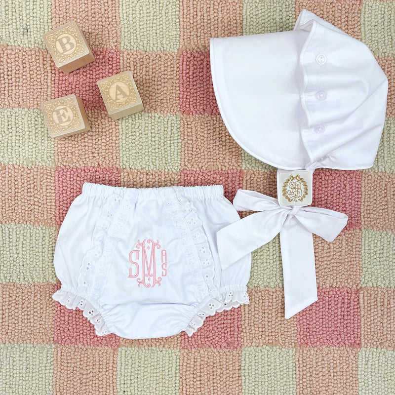 Monogram: Palm Beach Pink, Stewart Font