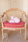 Bow Swaddle ® - Palm Beach Pink