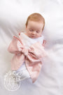 Bow Swaddle ® - Southern Blush Silk