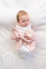 Bow Swaddle ® - Southern Blush Silk