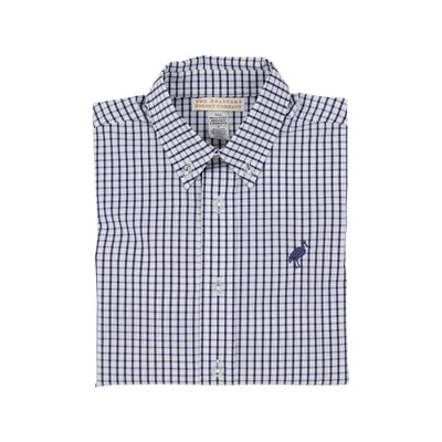 Dean's List Dress Shirt (Oxford) - Worth Avenue White with Worth