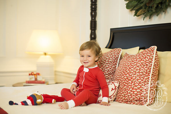 Knox's Night Night (Unisex) - Rudolph Red with Worth Avenue White