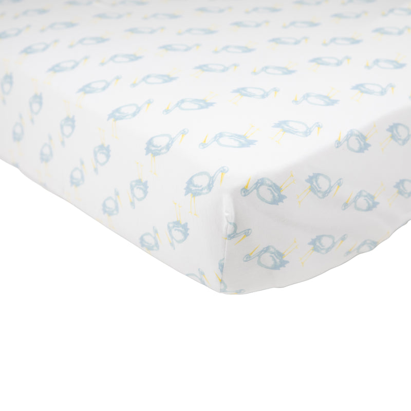 Sleep Tight Crib Sheet - Sir Proper Stork