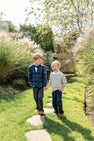 Prep School Pants - Berwick Black Watch with Nantucket Navy Stork