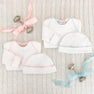 Darling Debut Set (with snaps) - Worth Avenue White with Palm Beach Pink